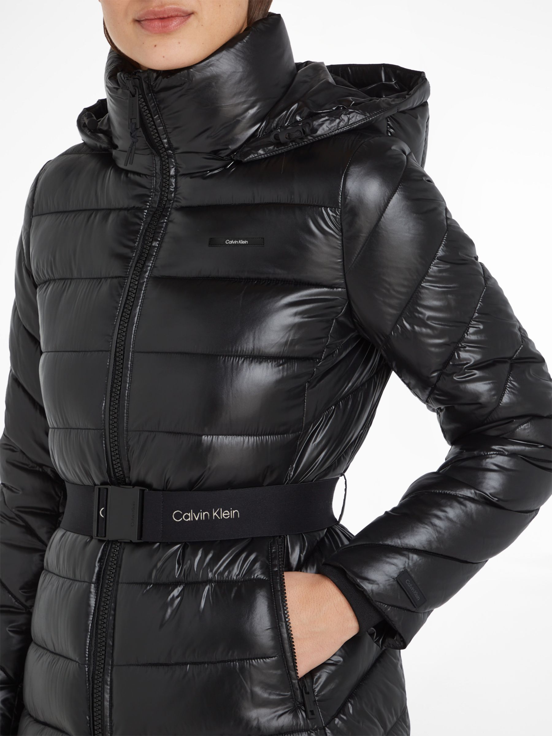 Calvin Klein Performance PADDED JACKET - Outdoor jacket - black  beauty/black 