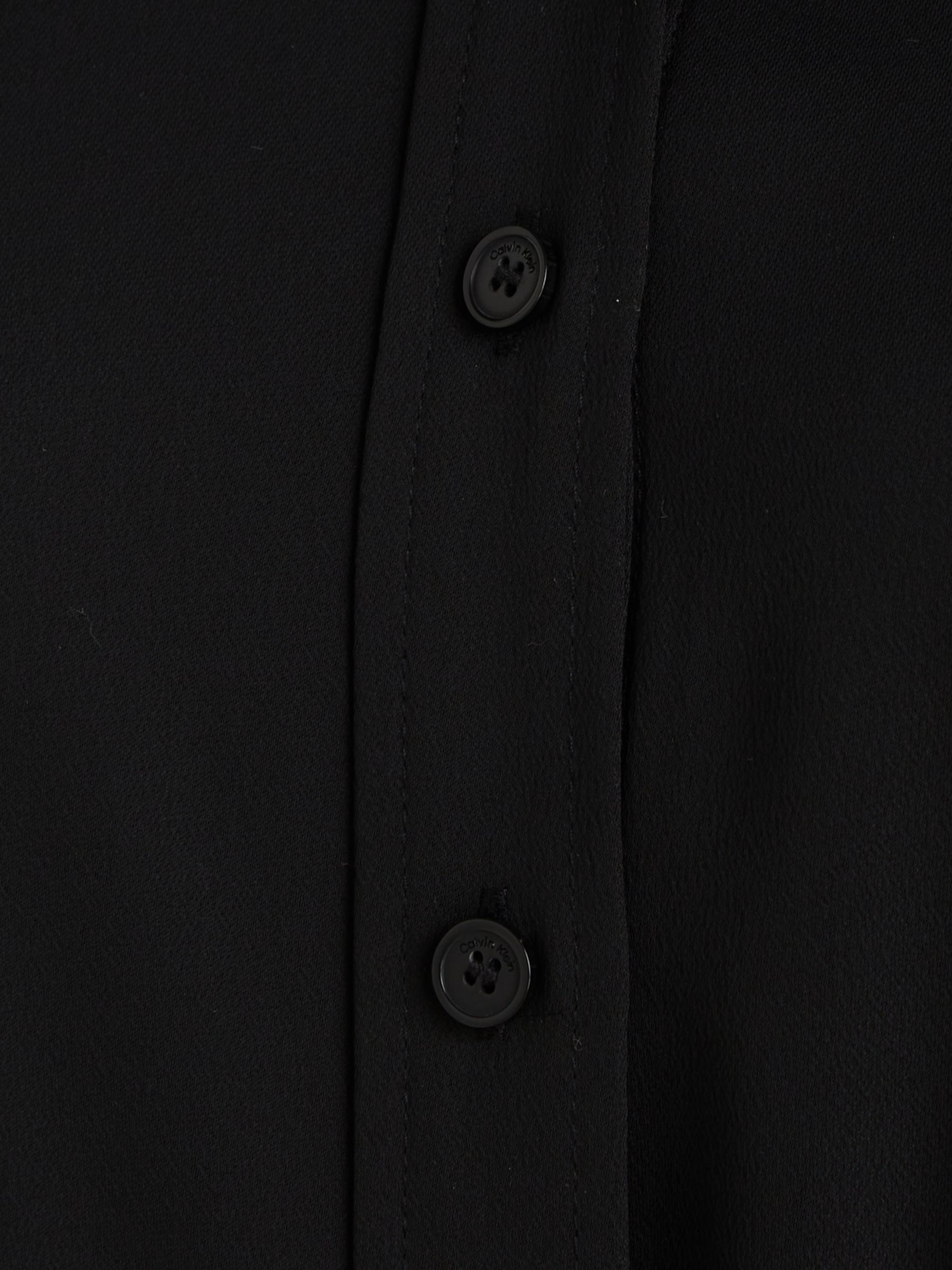 Calvin Klein Recycled Shirt Dress, Ck Black, 6
