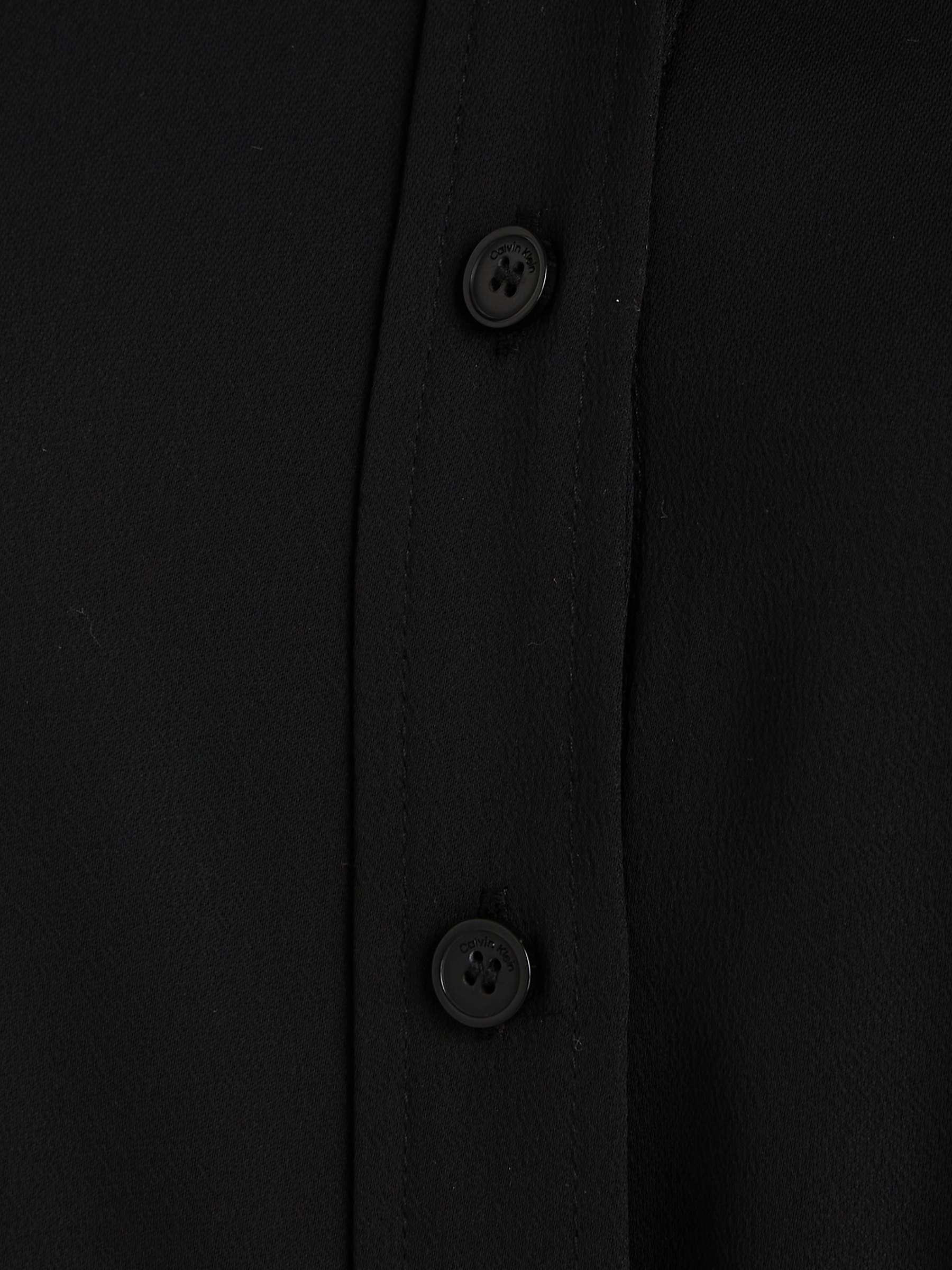 Buy Calvin Klein Recycled Shirt Dress, Ck Black Online at johnlewis.com