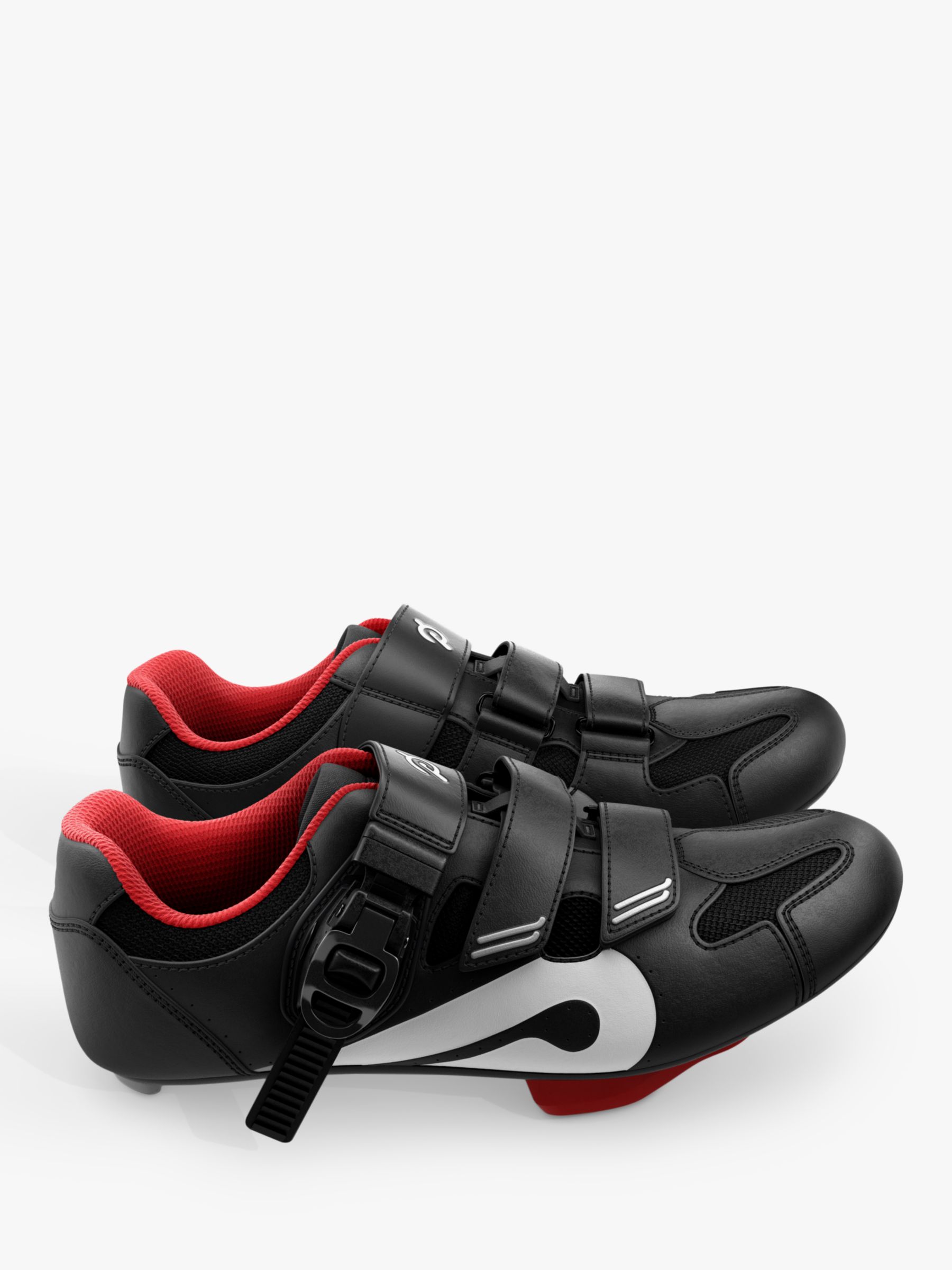 Peloton Cycling Shoes, Black/Red, 10