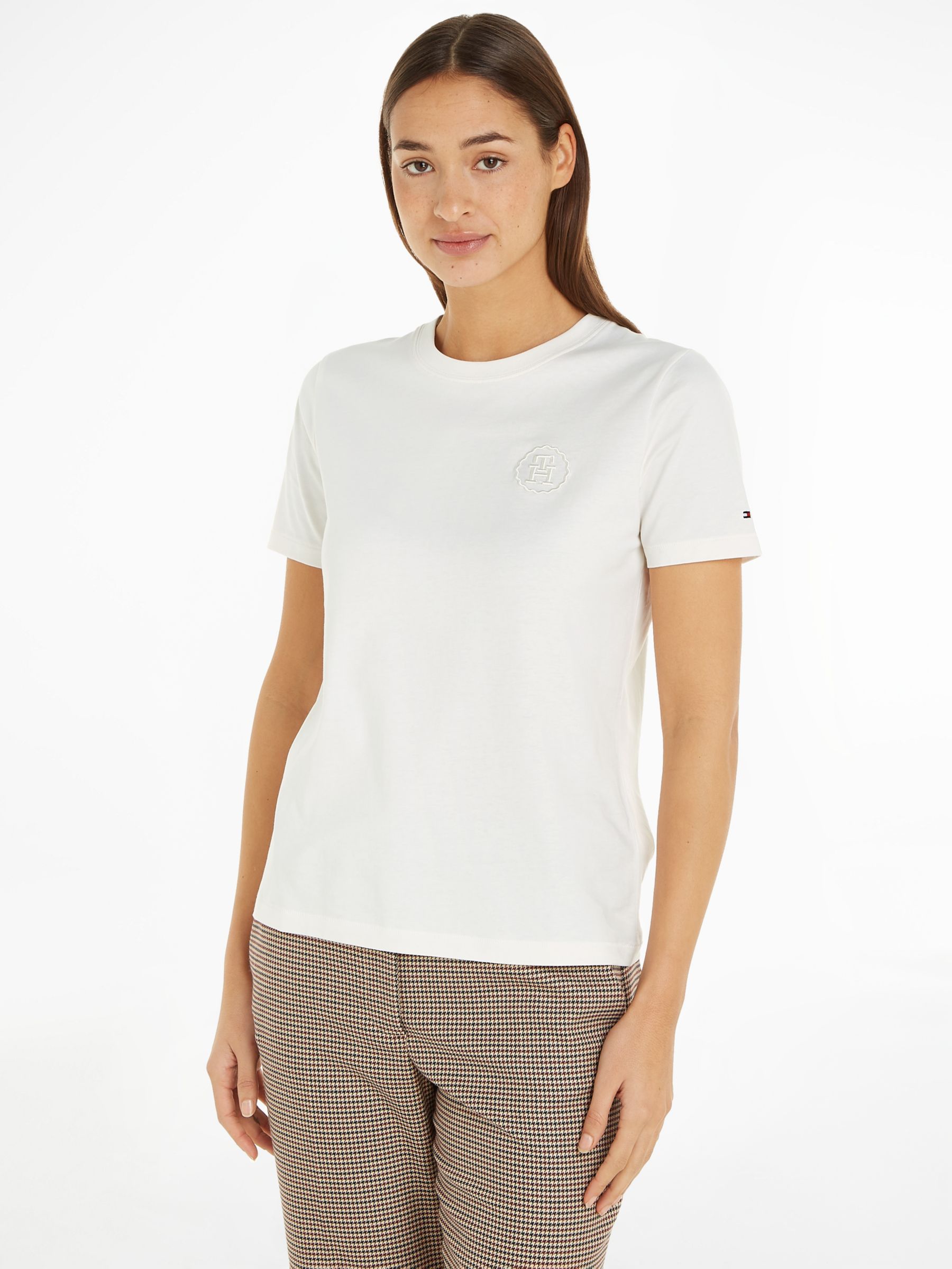 Tommy Hilfiger womens T-shirt, white - Buy online! HERE