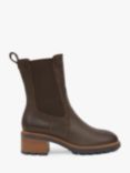 Celtic & Co. Block Heel Chelsea Boot, Tanners Brown