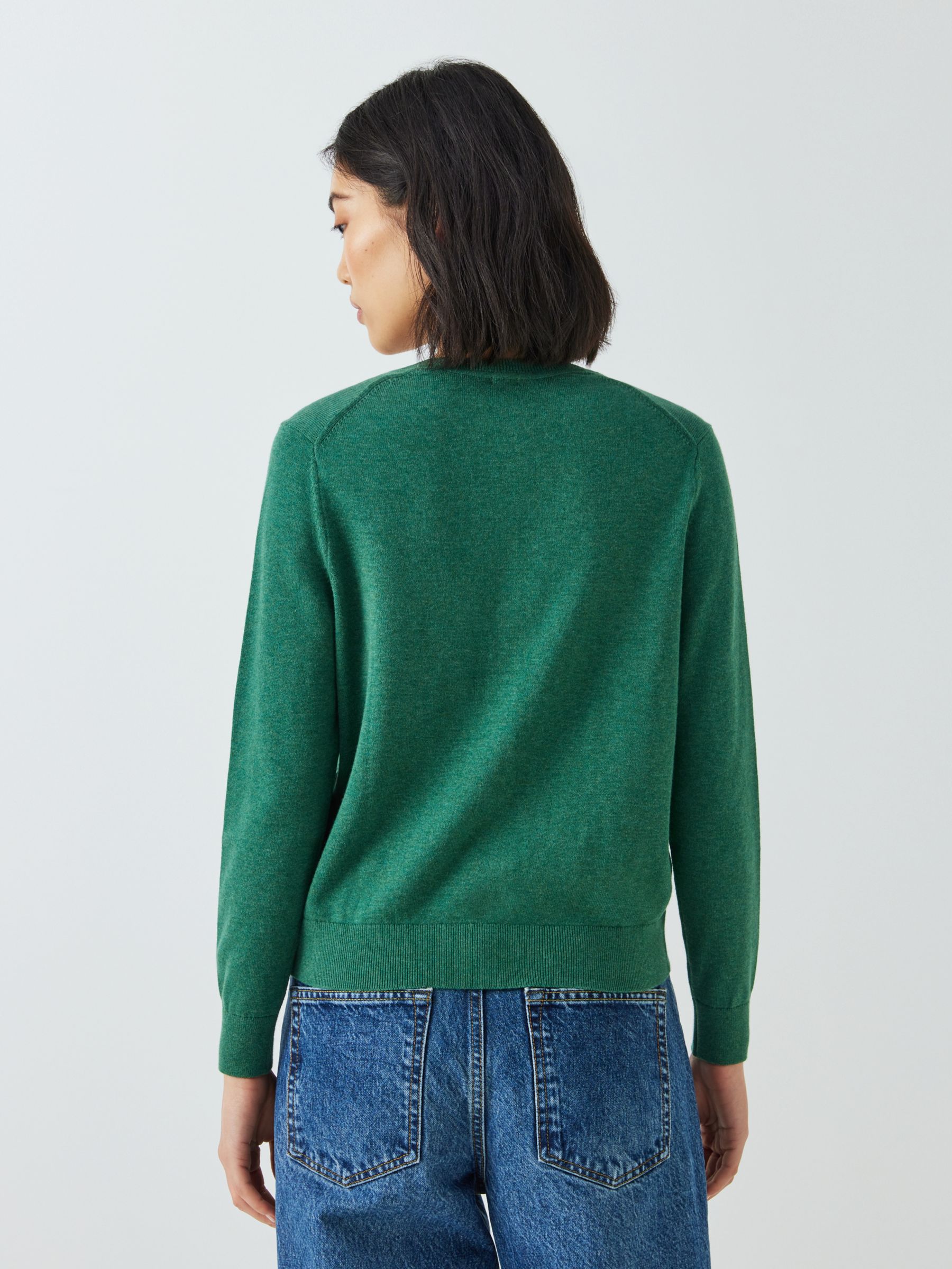 Buy John Lewis Crew Neck Cardigan Online at johnlewis.com