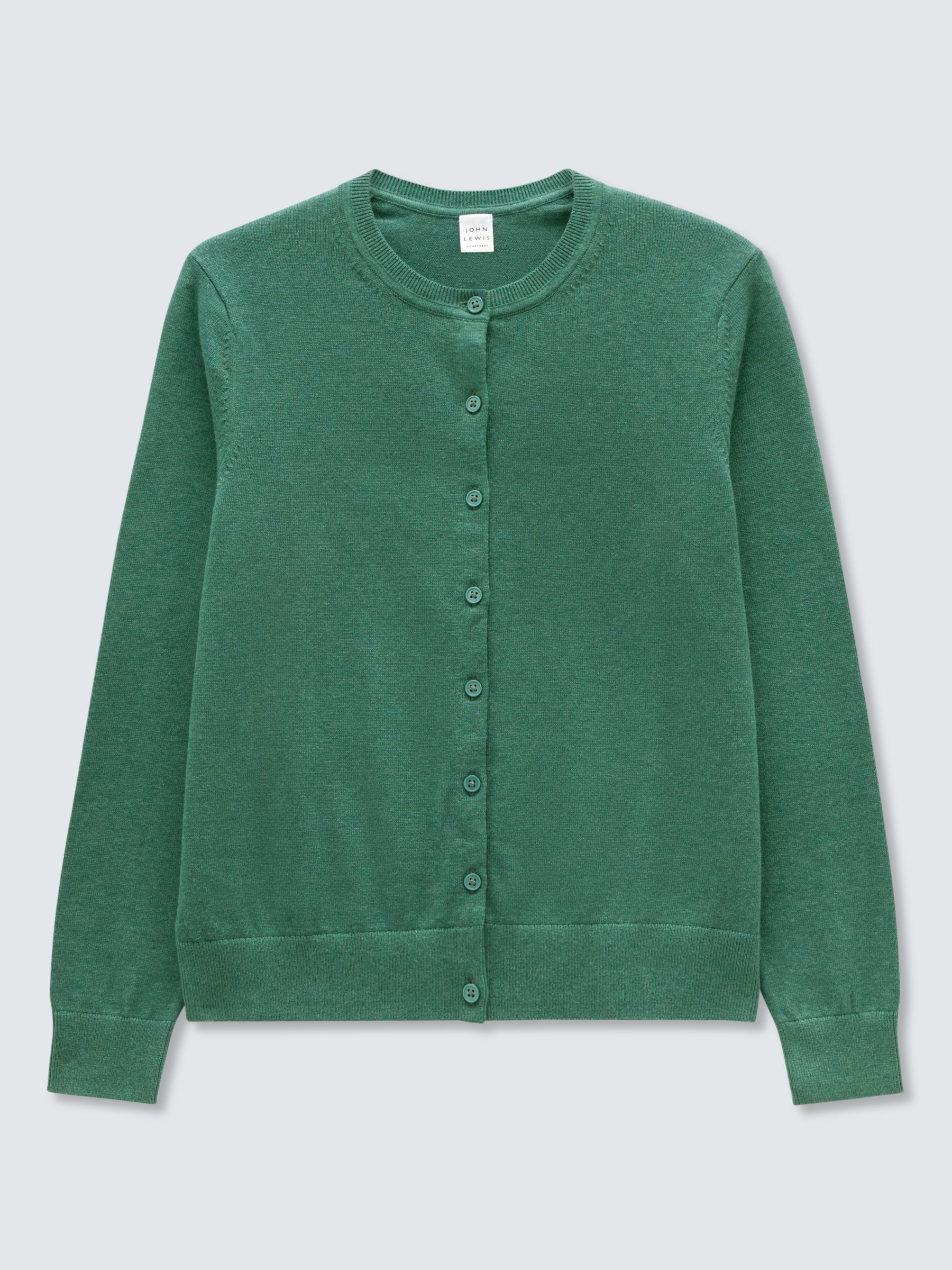 Buy John Lewis Crew Neck Cardigan Online at johnlewis.com