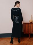 Albaray Piped Detail Dress, Black