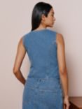 Albaray Denim Waistcoat, Indigo