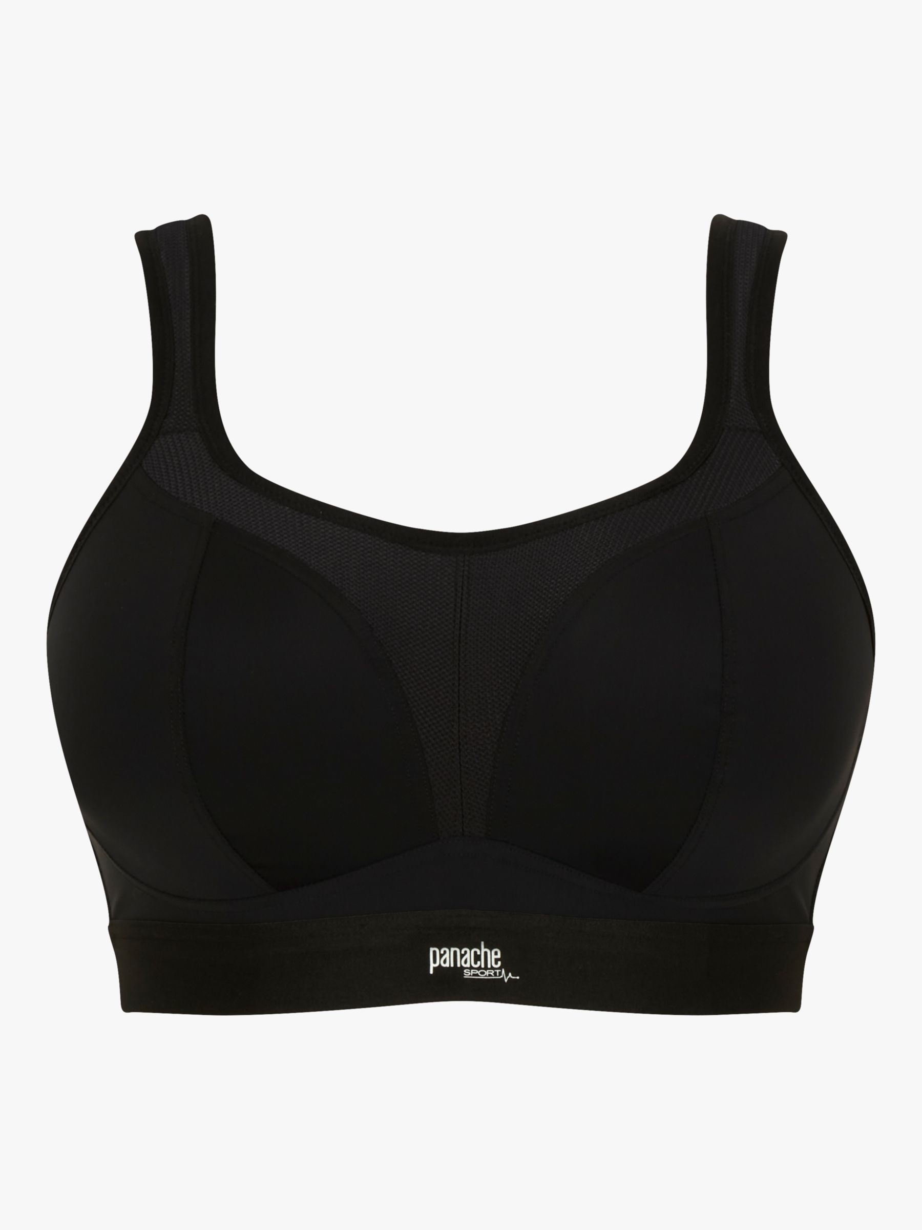  Panache Women's Plus-Size Non Wired Sports Bra, Black, 28DD :  Clothing, Shoes & Jewelry