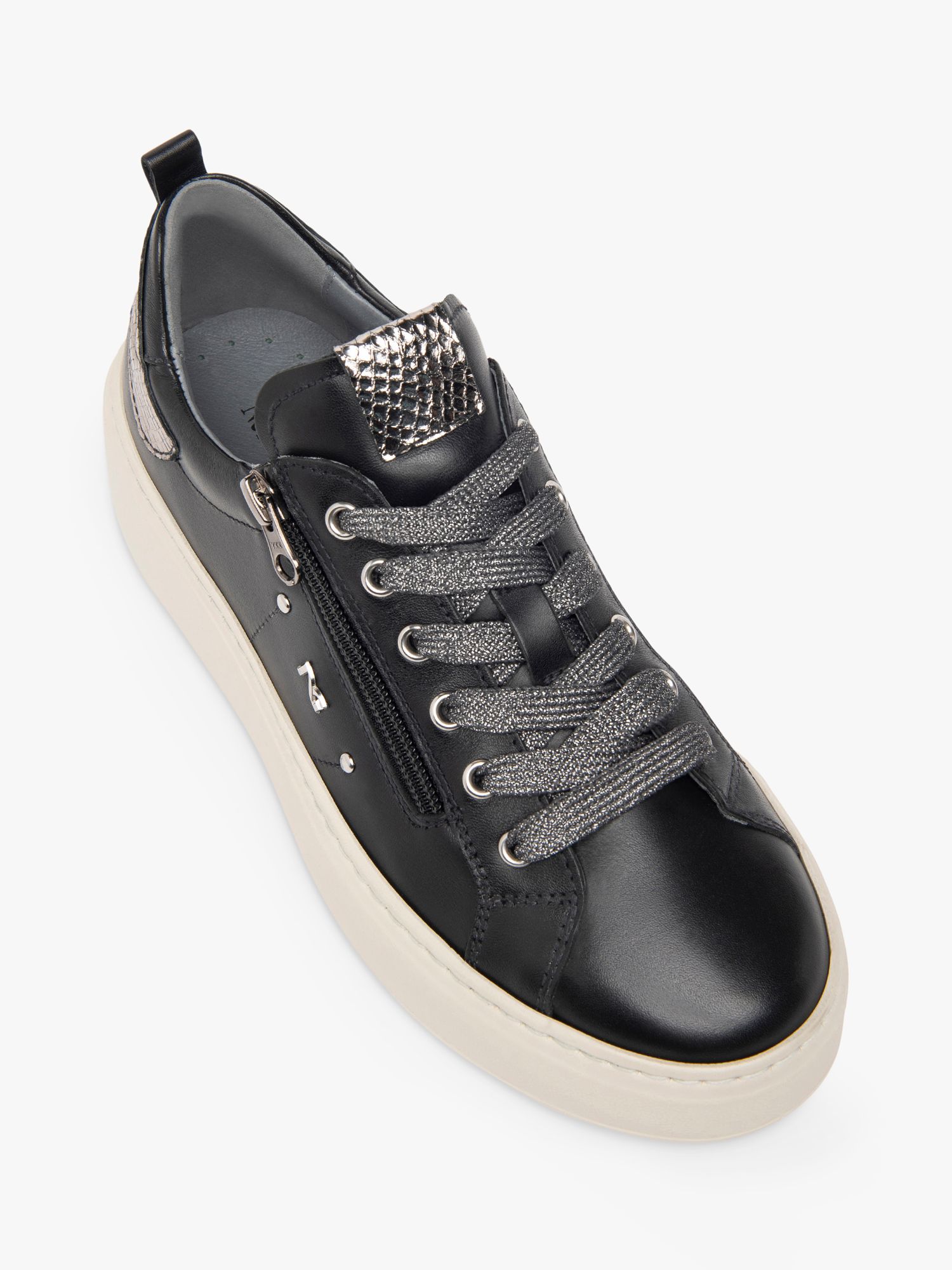 Trainers with sale zip detail