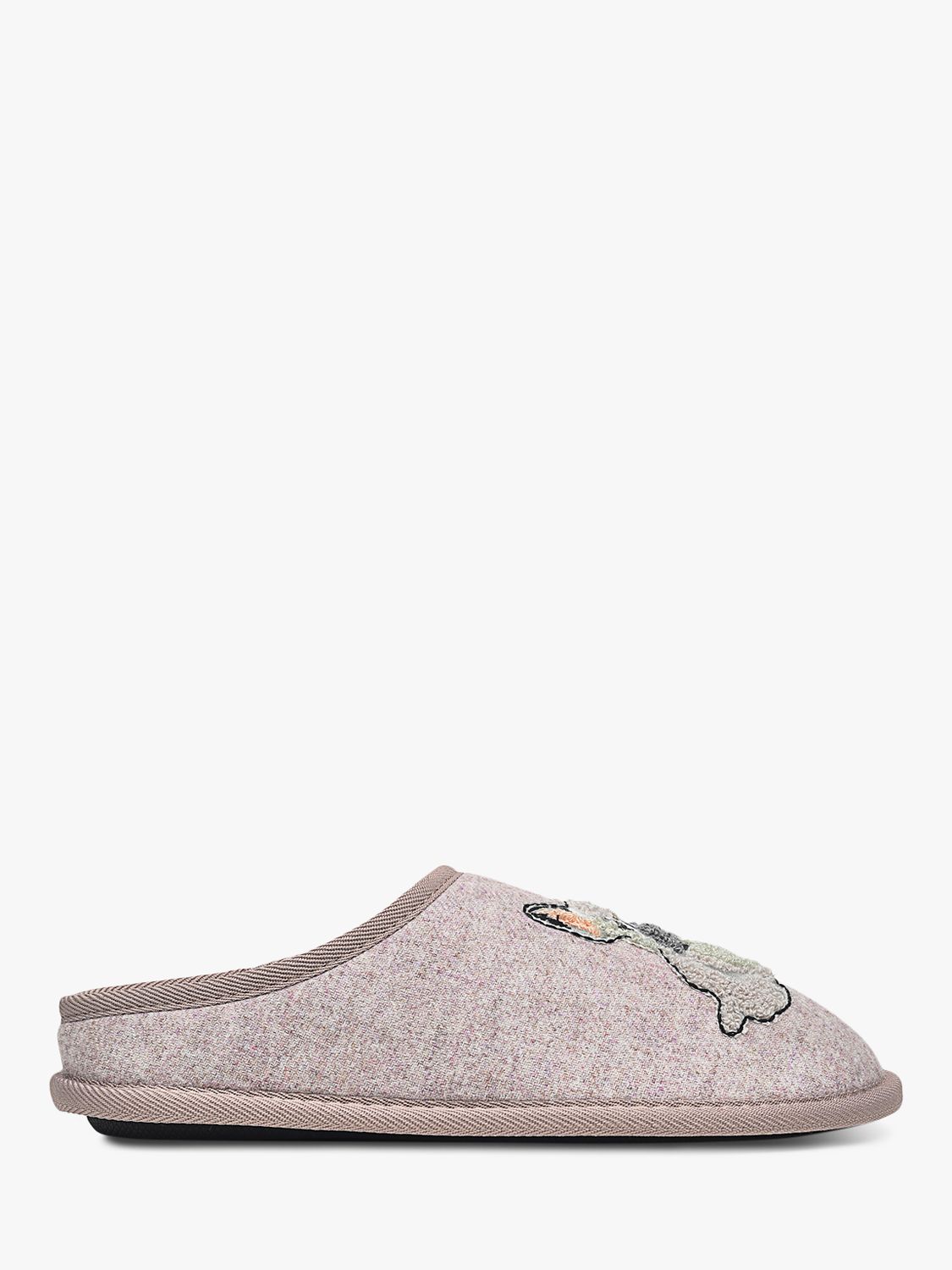Buy Radley Rose The Frenchie Mule Slippers, Pink Online at johnlewis.com