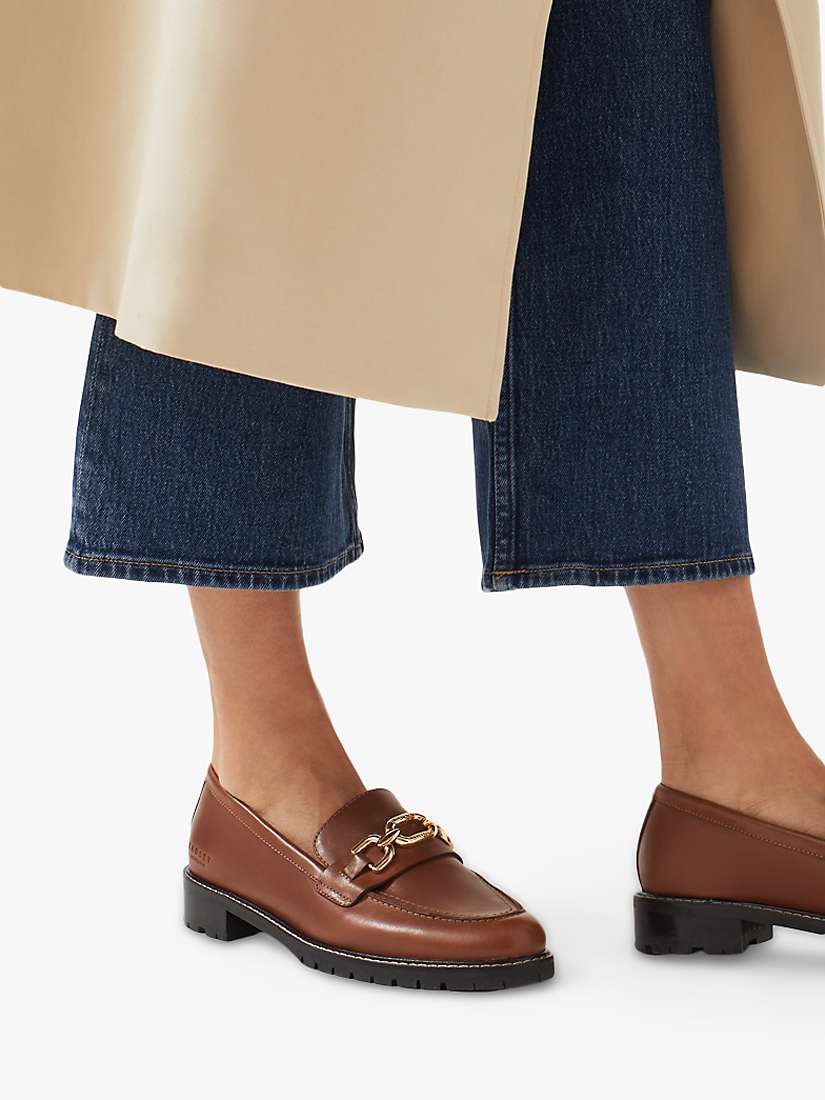 Buy Radley Cavendish Avenue Chunky Chain Loafer, Tan Online at johnlewis.com