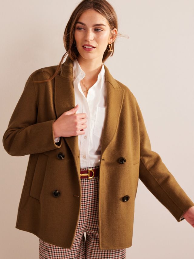 Pea coat outlet camel