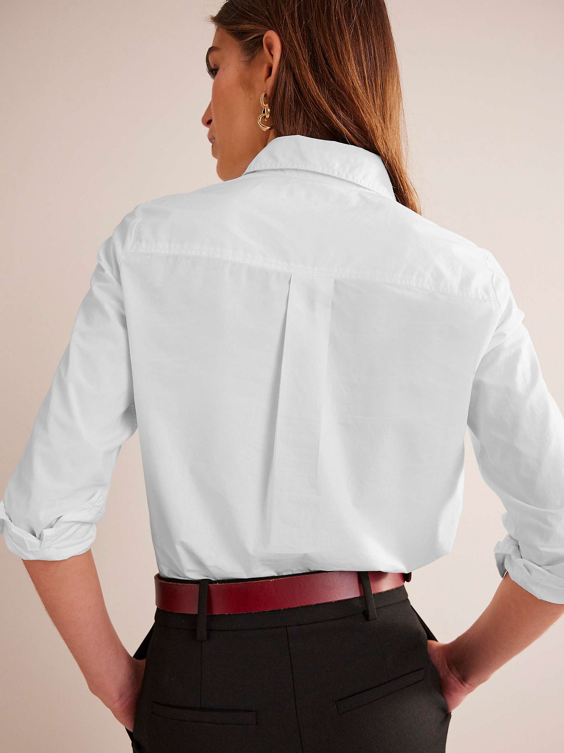 Buy Boden Saskia Stretch Cotton Shirt Online at johnlewis.com