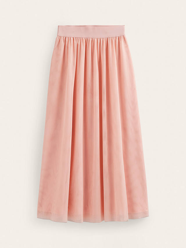 Boden Midi Tulle Skirt, Pink at John Lewis & Partners