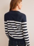 Boden Catriona Cotton Blend Stripe Jumper