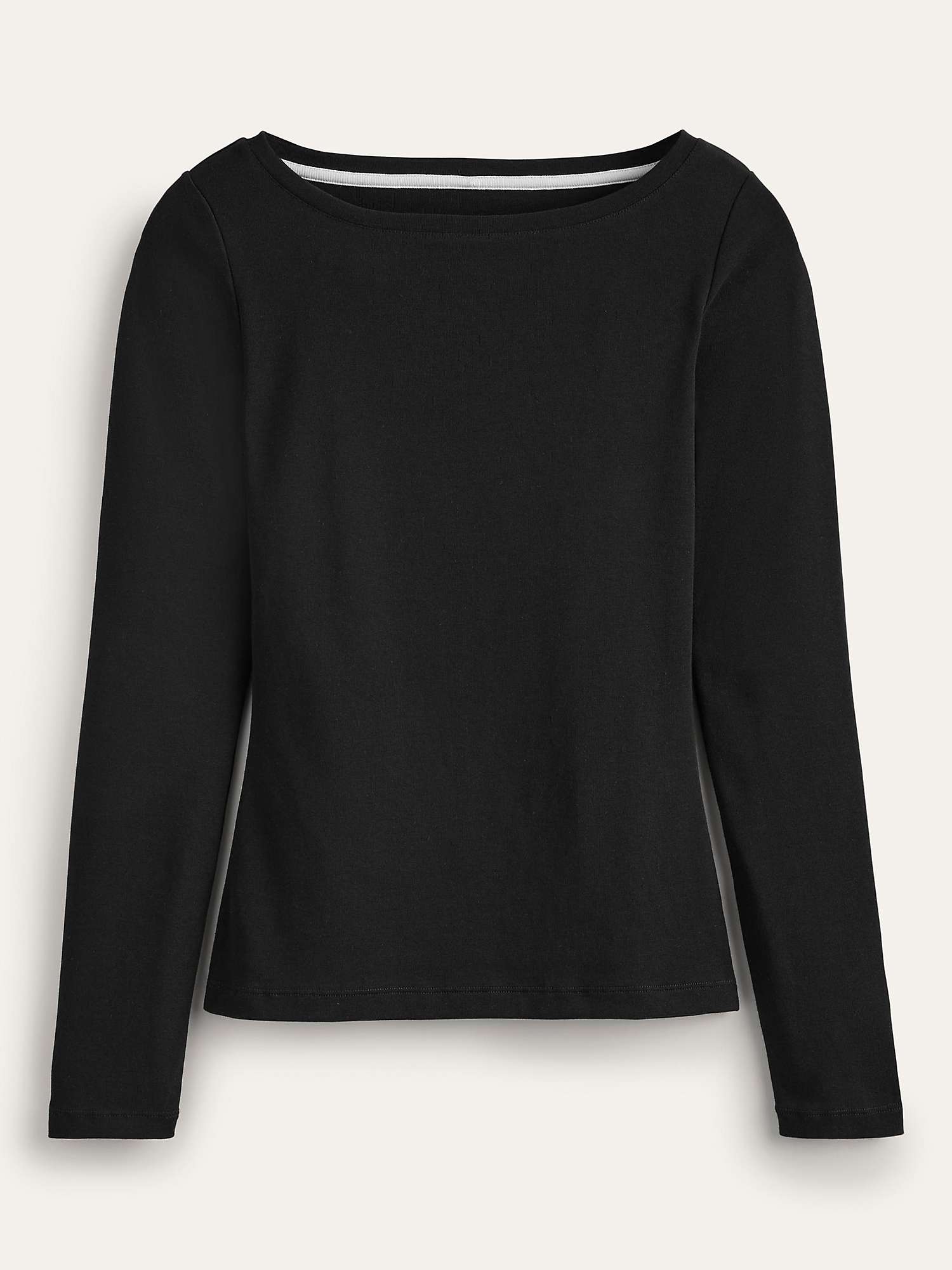 Buy Boden Essential Boat-Neck Jersey Top Online at johnlewis.com