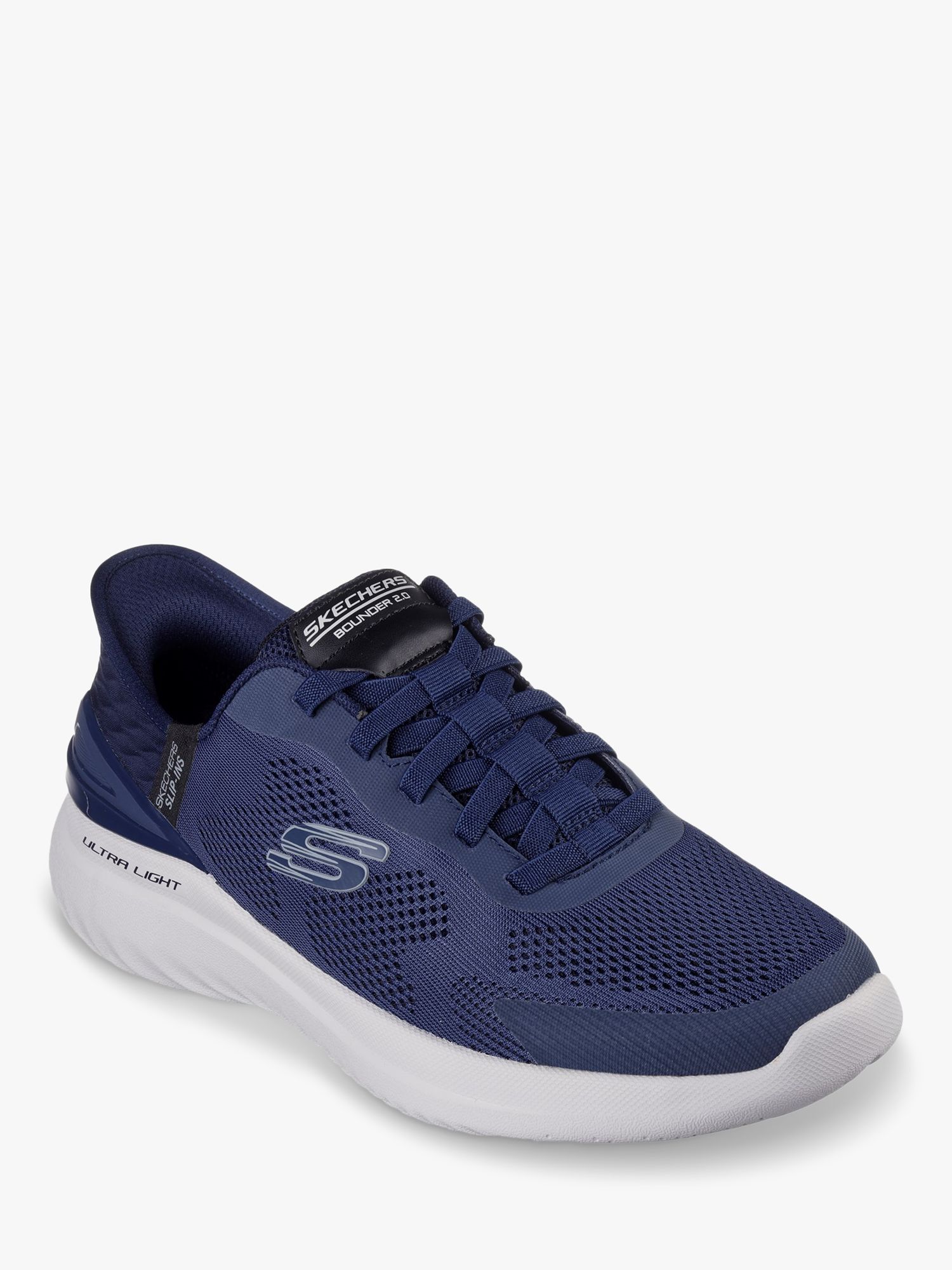 Skechers Bounder 2.0 Emerged Trainers, Navy, 6