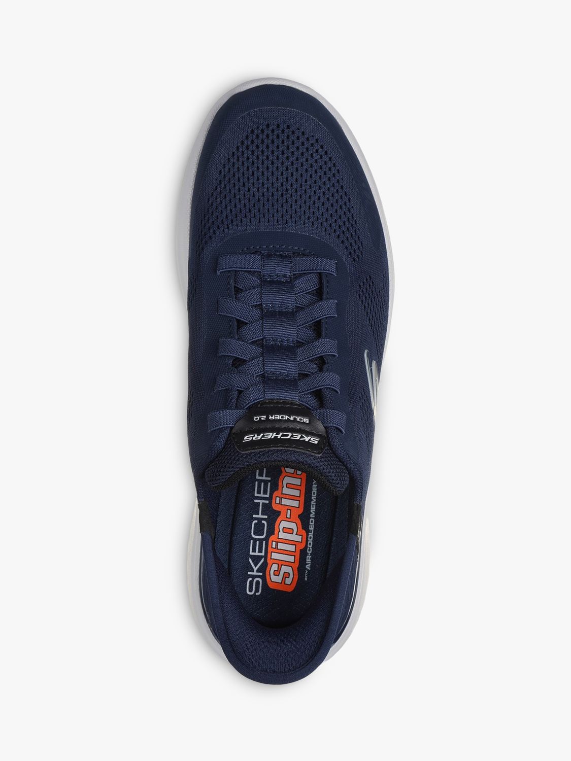 Skechers Bounder 2.0 Emerged Trainers, Navy, 6