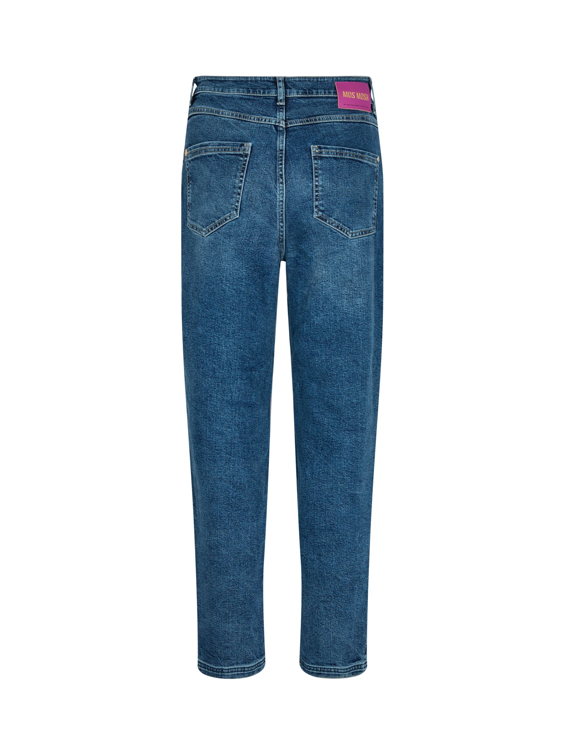 MOS MOSH Adeline Sia Mom Fit Jeans, Blue, 28R