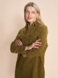 MOS MOSH Sinne Corduroy Dress, Fir Green