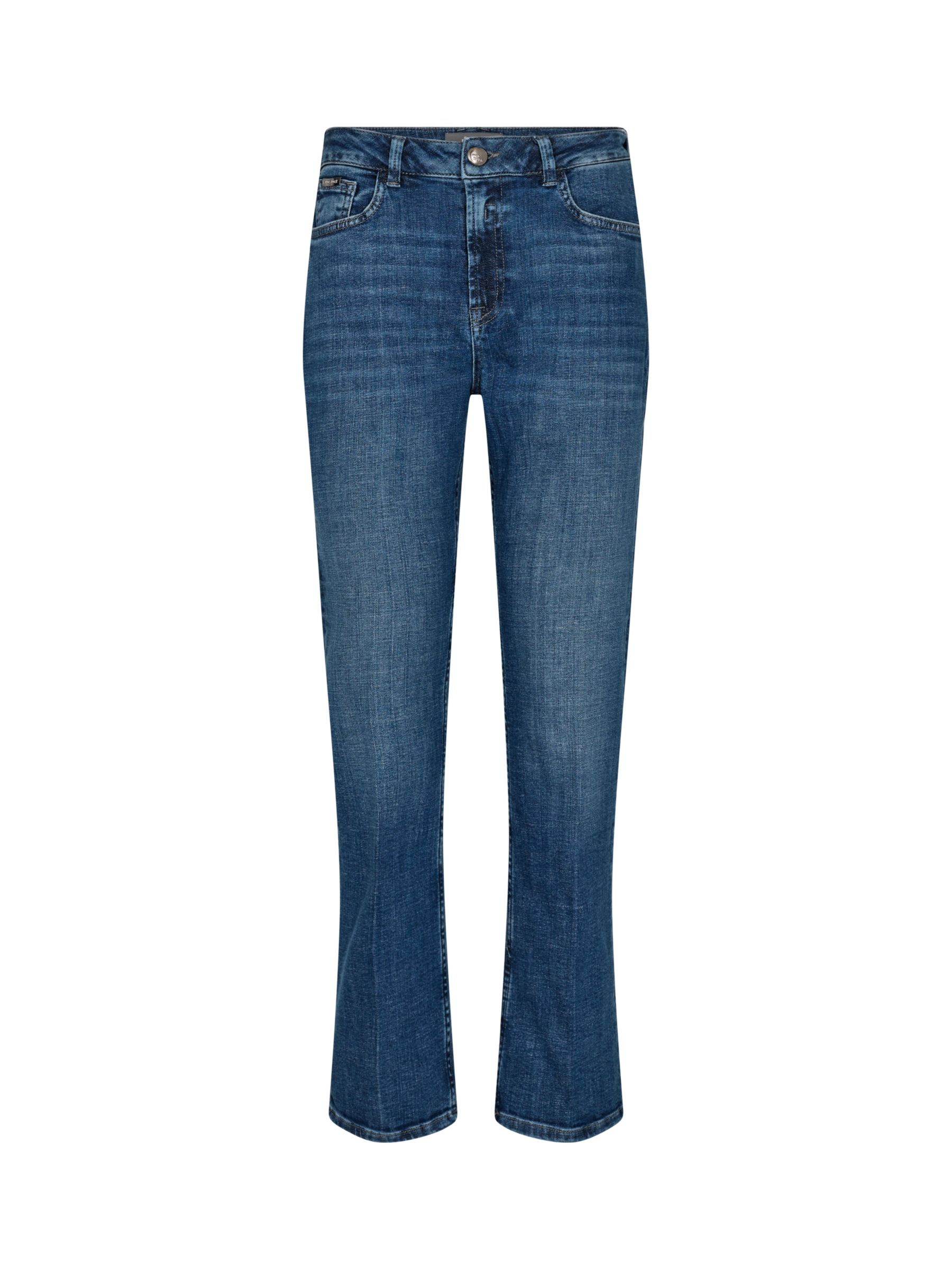 Buy MOS MOSH Everest Ave Mid Rise Straight Jeans, Blue Online at johnlewis.com