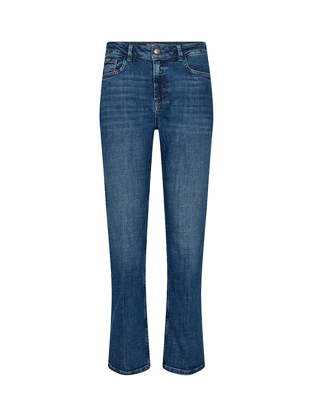 MOS MOSH Everest Ave Mid Rise Straight Jeans, Blue