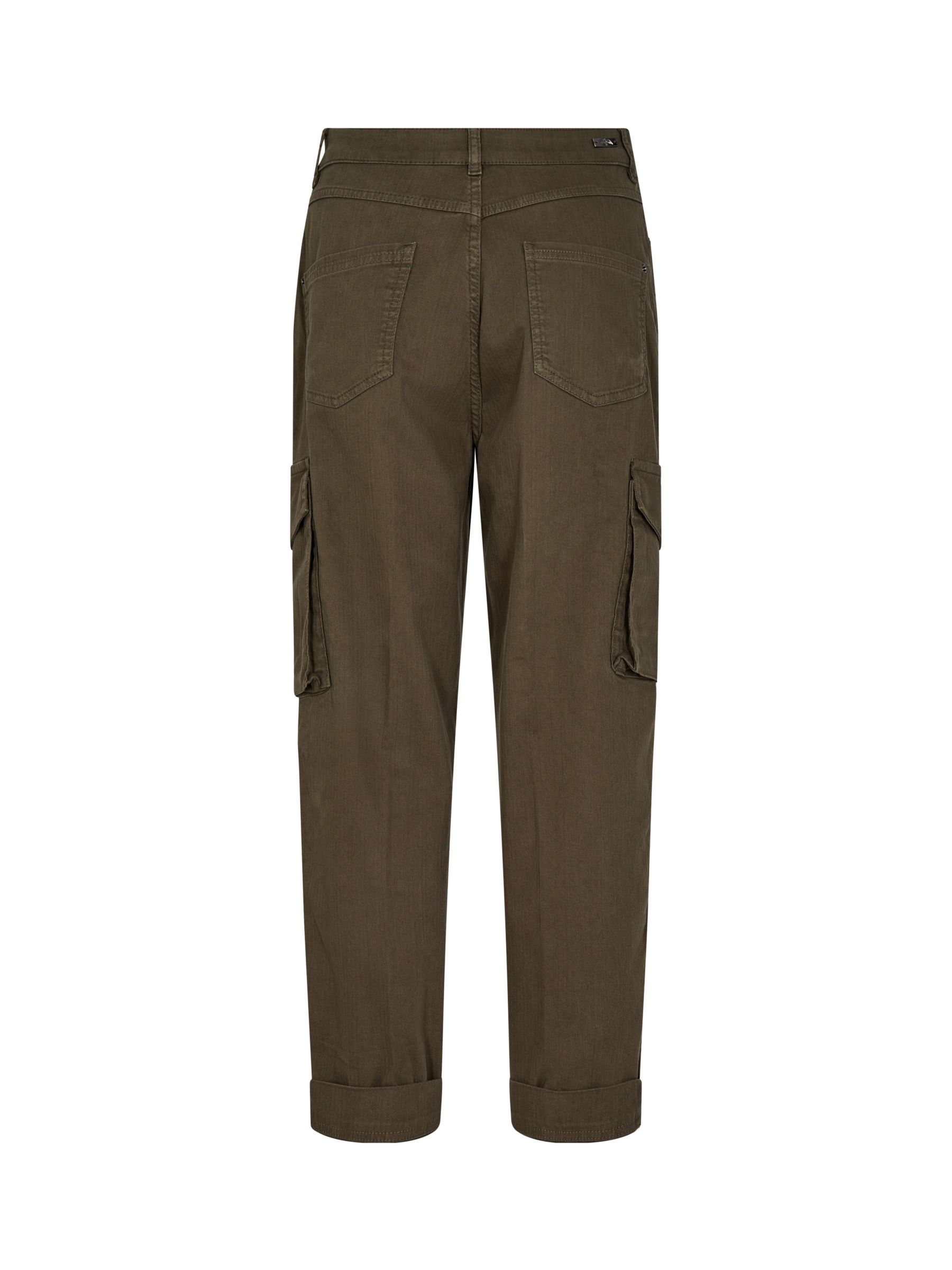 Buy MOS MOSH Adeline Cargo Trouser, Forest Night Online at johnlewis.com