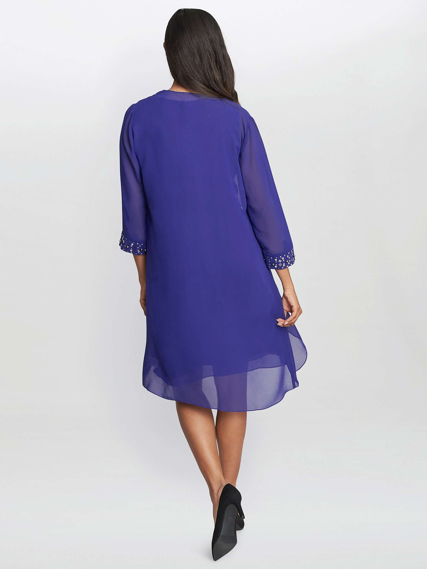 Buy Gina Bacconi Jo Chiffon Beaded Dress & Jacket Online at johnlewis.com