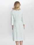 Gina Bacconi Lulu Jacquard Dress & Coat, Mint Green