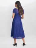 Gina Bacconi Demi Sequin Embellished Midi Dress, Iris