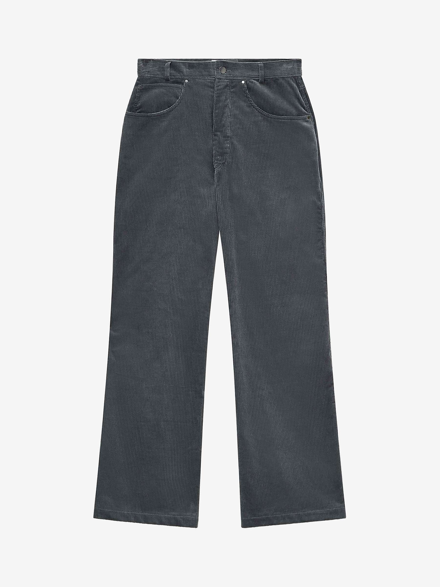 Buy Brora Corduroy High Waisted Trousers, Mercury Online at johnlewis.com