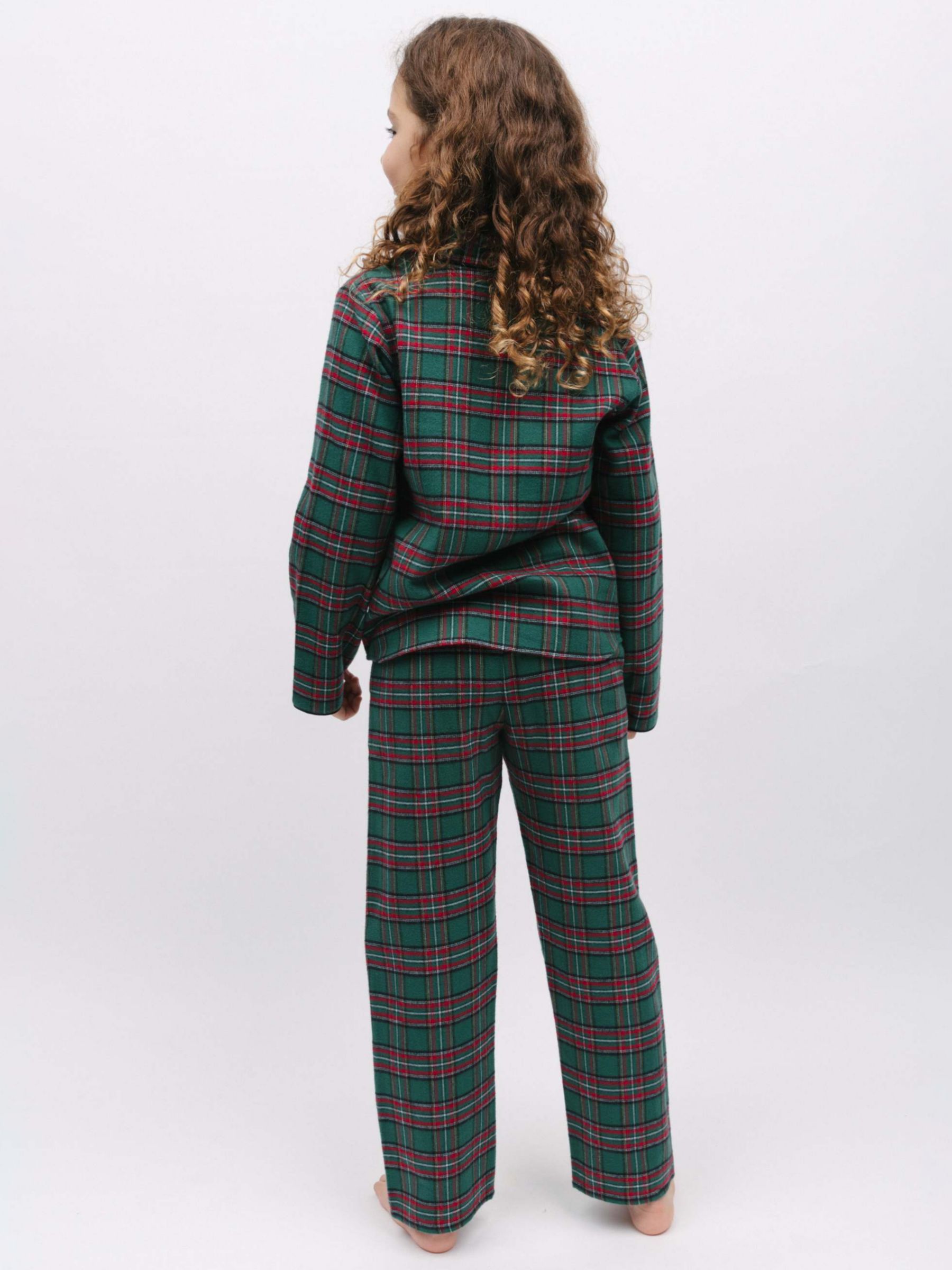 Buy Cyberjammies Whistler Unisex Pyjama Set, Dark Green Online at johnlewis.com