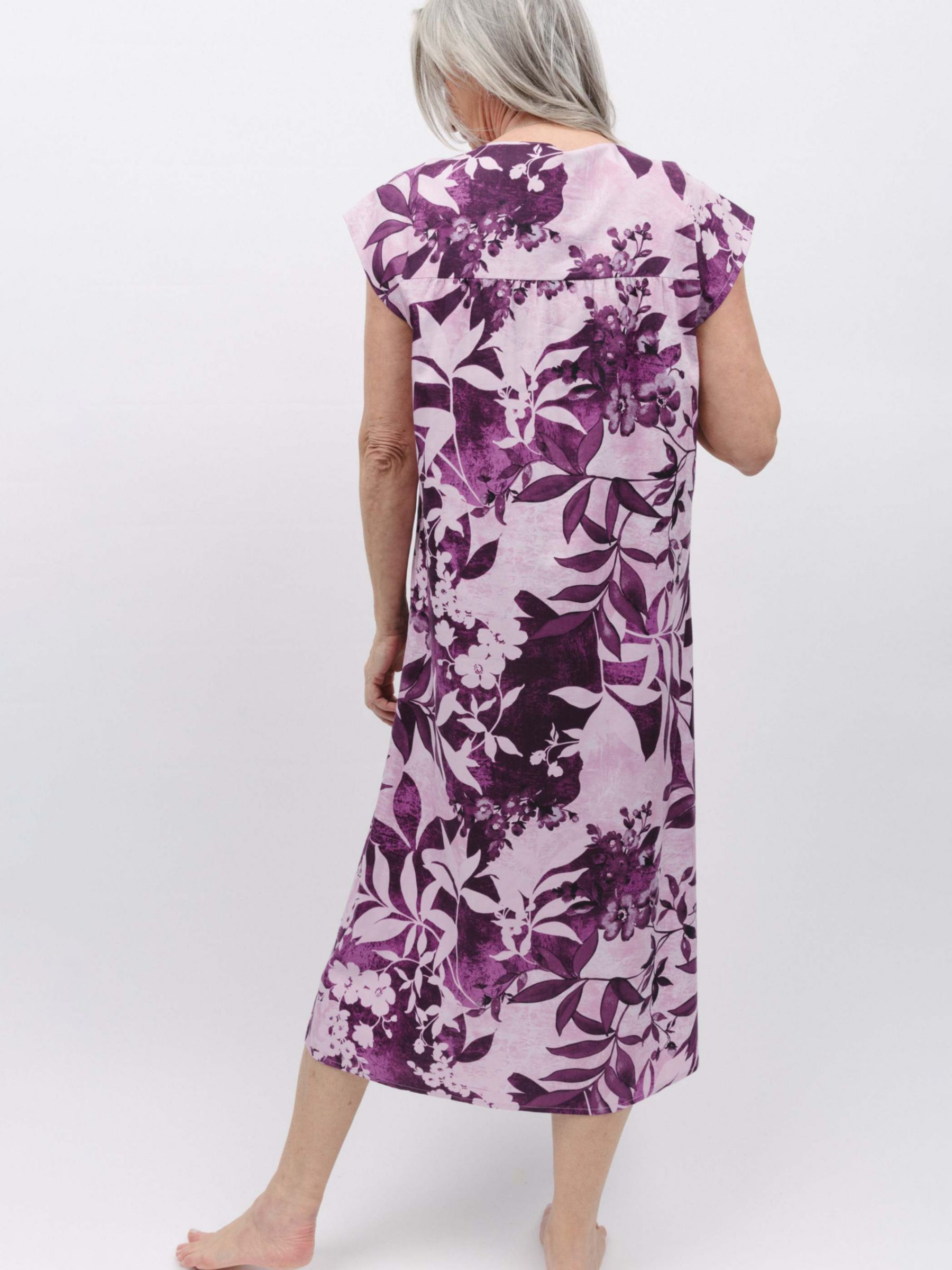 Buy Cyberjammies Mary Berry Floral Print Long Nightdress Online at johnlewis.com