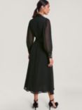 Monsoon Lorenna Embellished Shirt Dress, Black
