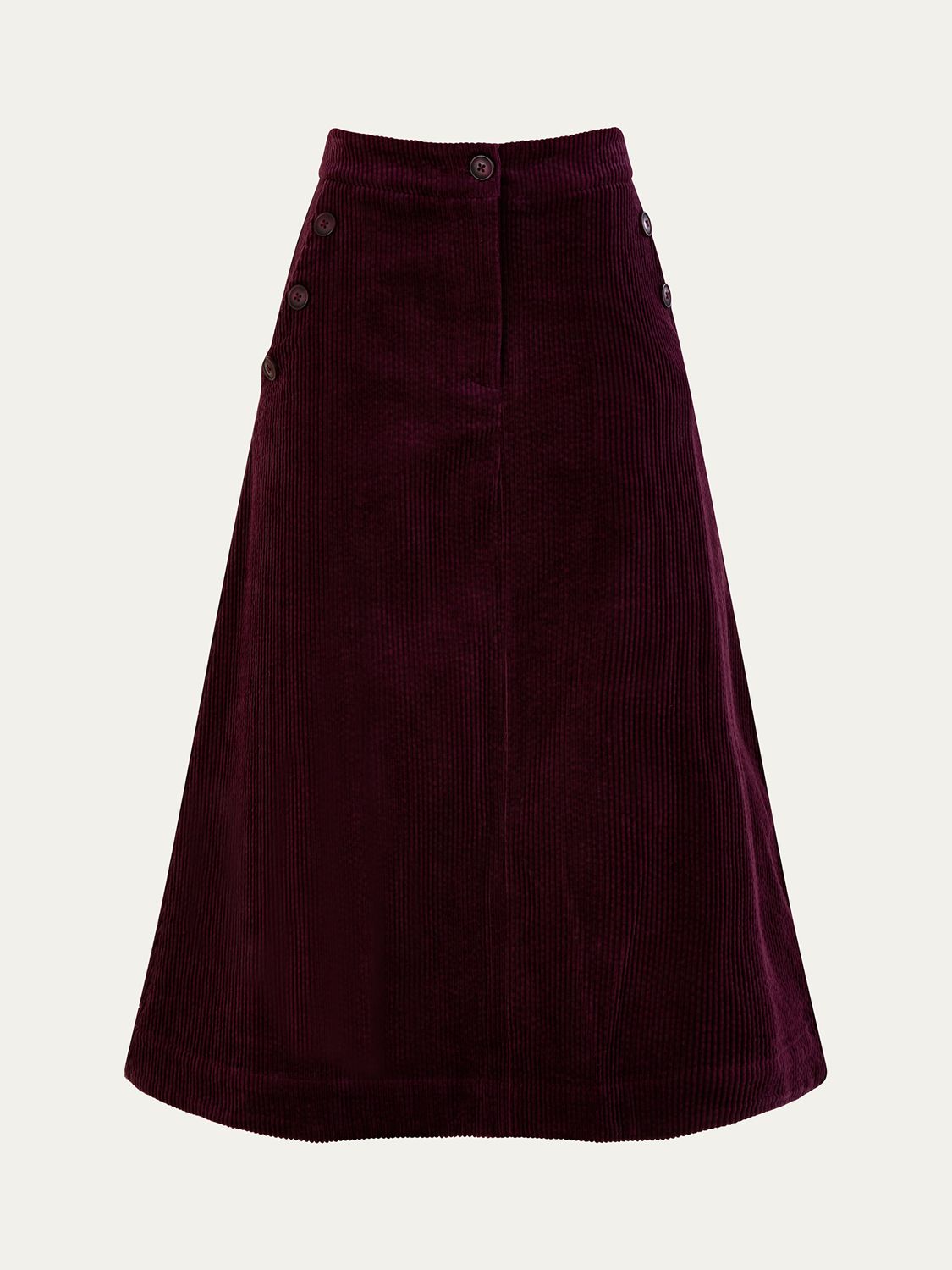 Buy Monsoon Cord Cotton Midi Skirt Online at johnlewis.com