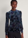 Women's Leopard Print Superstar Lightly Lined T-Shirt Bra - Auden Black 42D  1 ct
