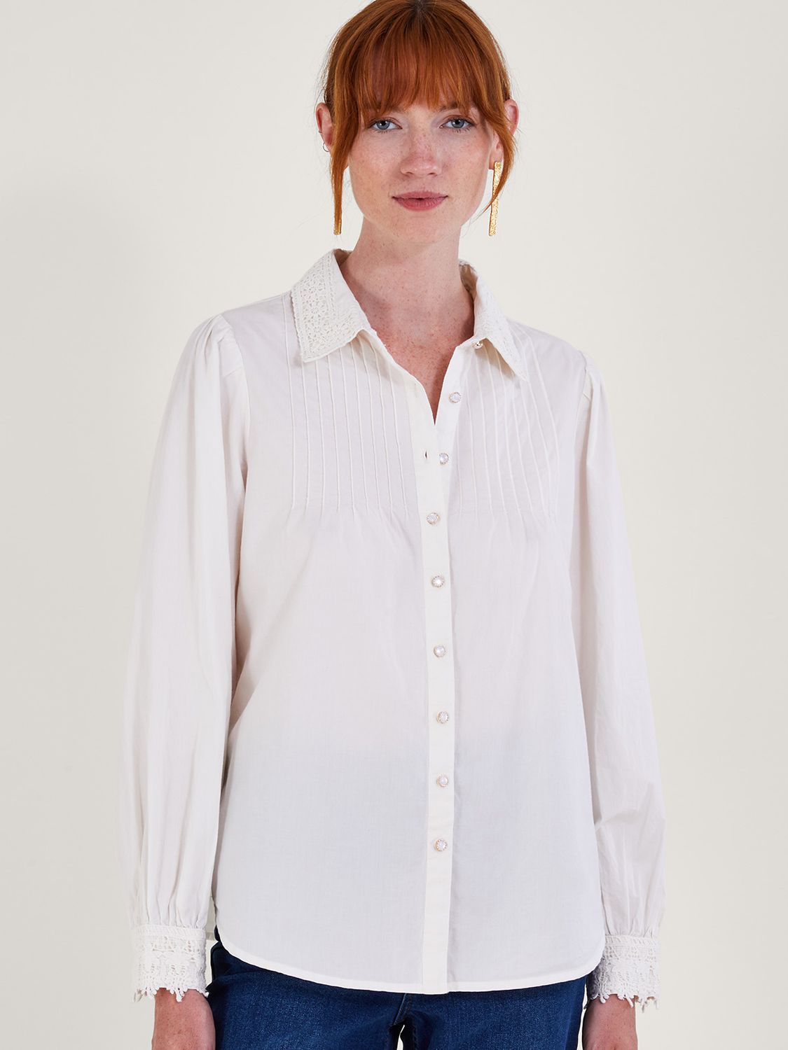 Beth Button-Front Shirt