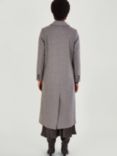 Monsoon Fay Double Breasted Wool Blend Coat