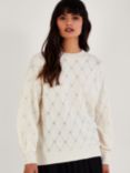 Monsoon Pearl Detail Jumper