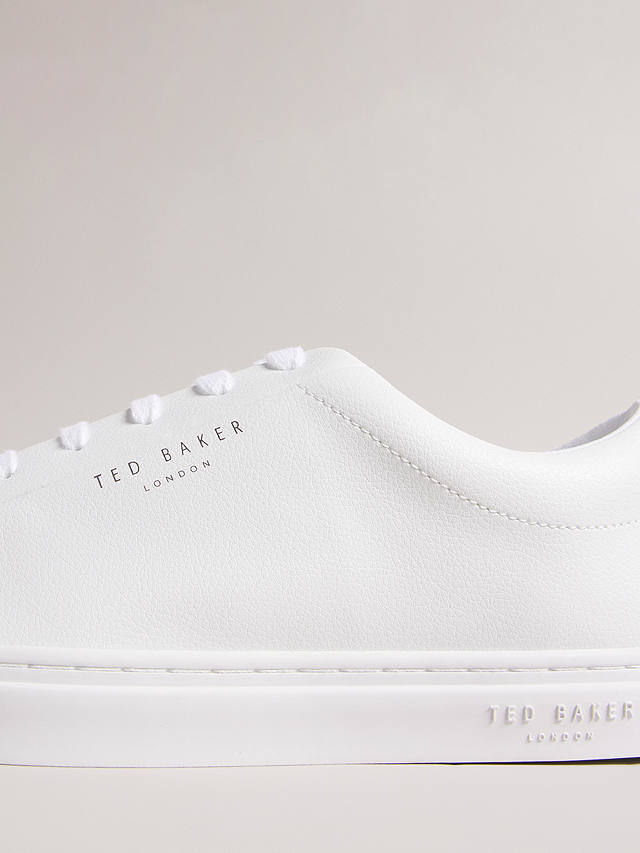 Ted Baker Artem Cupsole Lace Up Trainers, White White