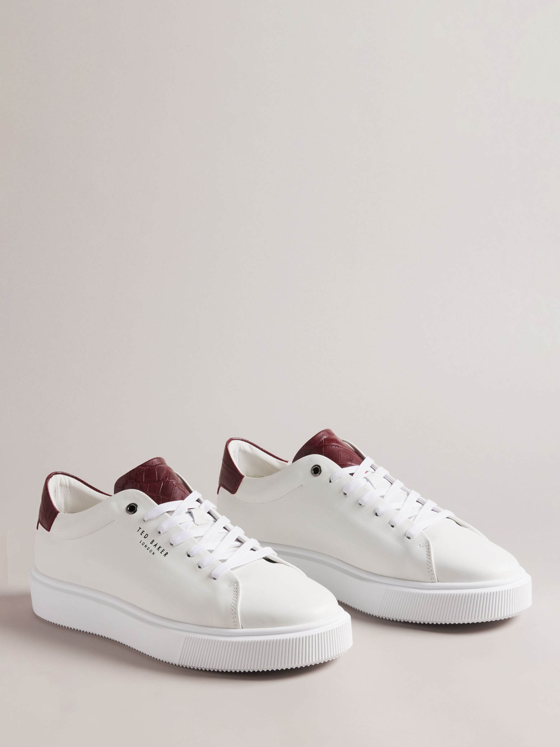 Ted Baker Luigis Inflated Sole Trainers, Wine