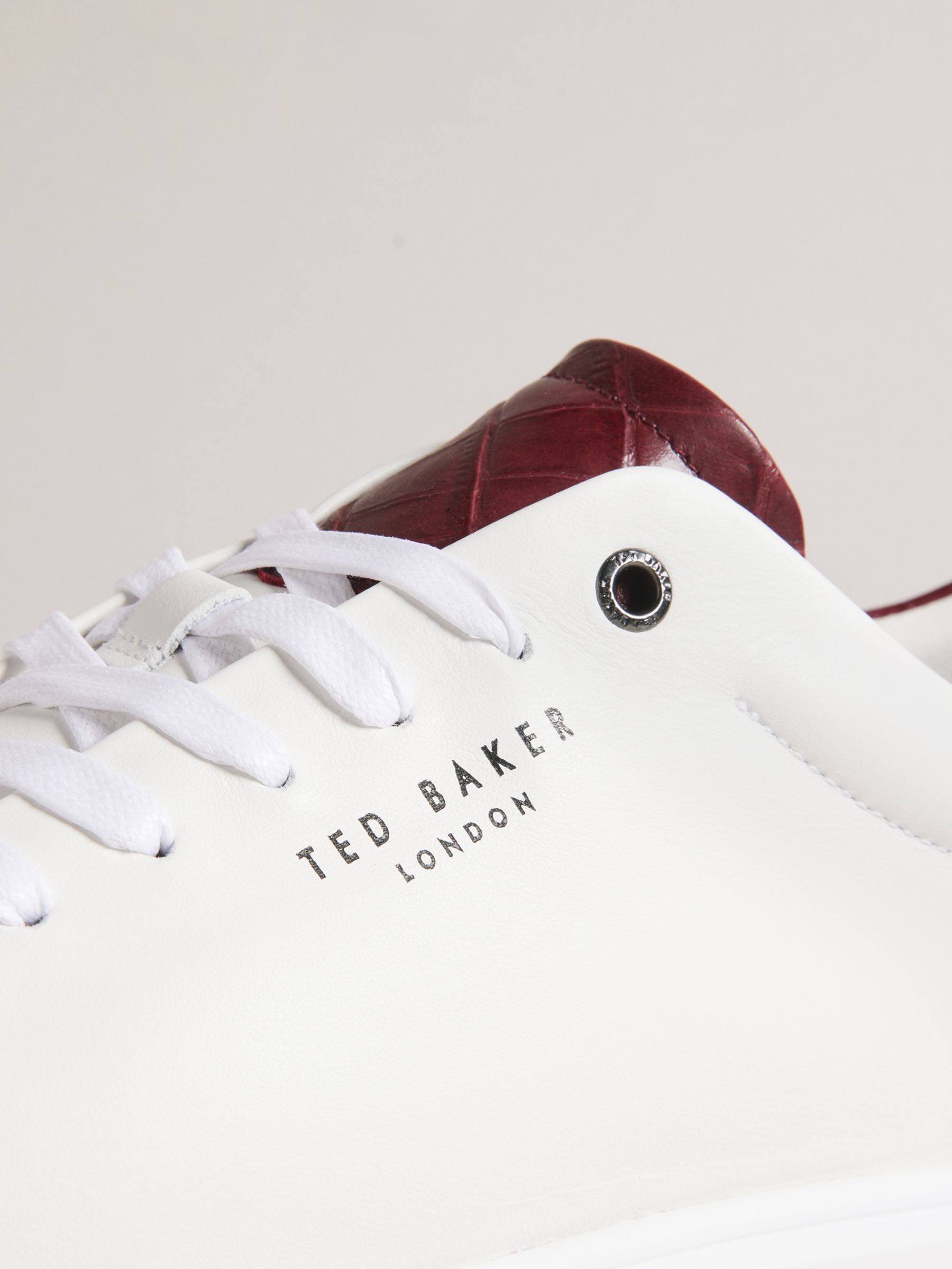 Ted Baker Luigis Inflated Sole Trainers, Wine