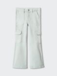 Mango Kids' Susi Flared Cargo Trousers