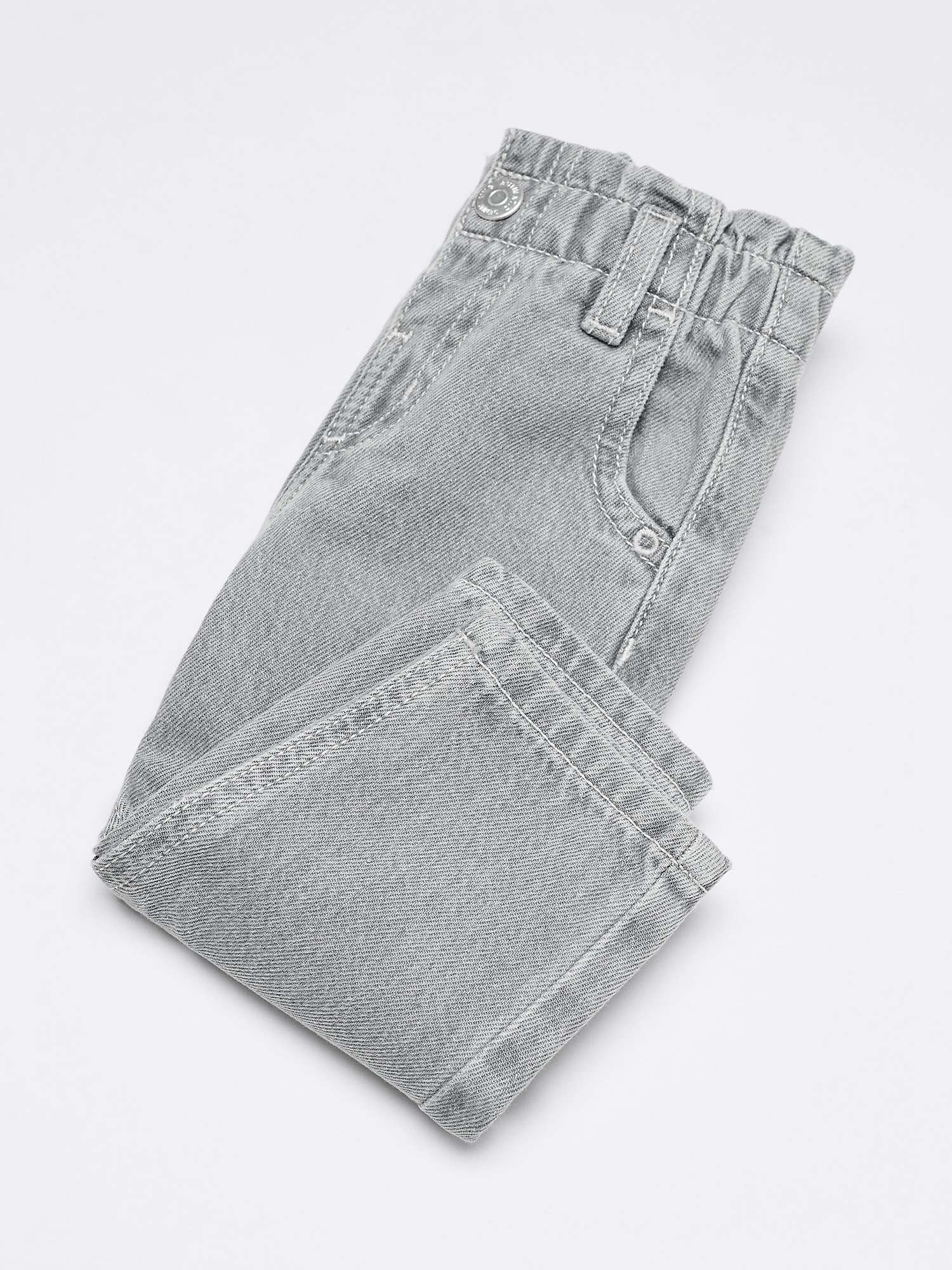 Buy Mango Kids' Paperbag Jeans Online at johnlewis.com