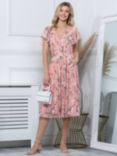 Jolie Moi Stacy Floral Print Midi Dress