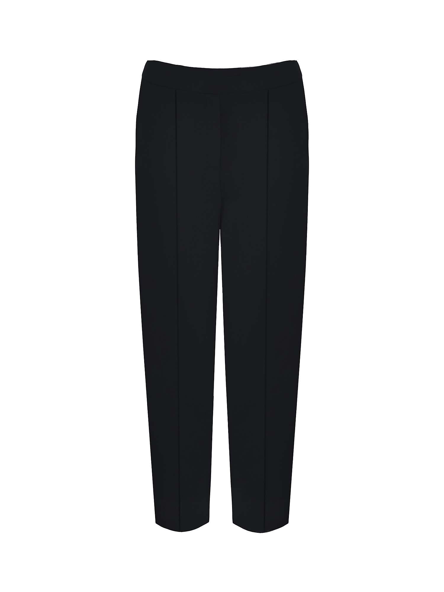 Buy Live Unlimited Curve Petite Stretch Tapered Trousers, Black Online at johnlewis.com