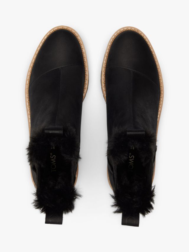 Toms fur store boots