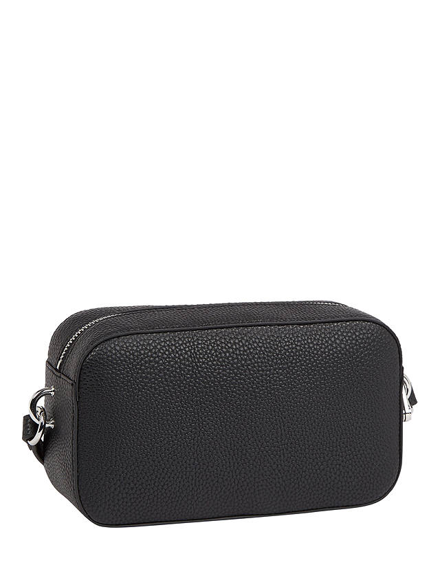 Tommy Hilfiger Emblem Camera Bag, Black at John Lewis & Partners