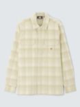 Dickies Alma Checked Cotton Shirt, Beige