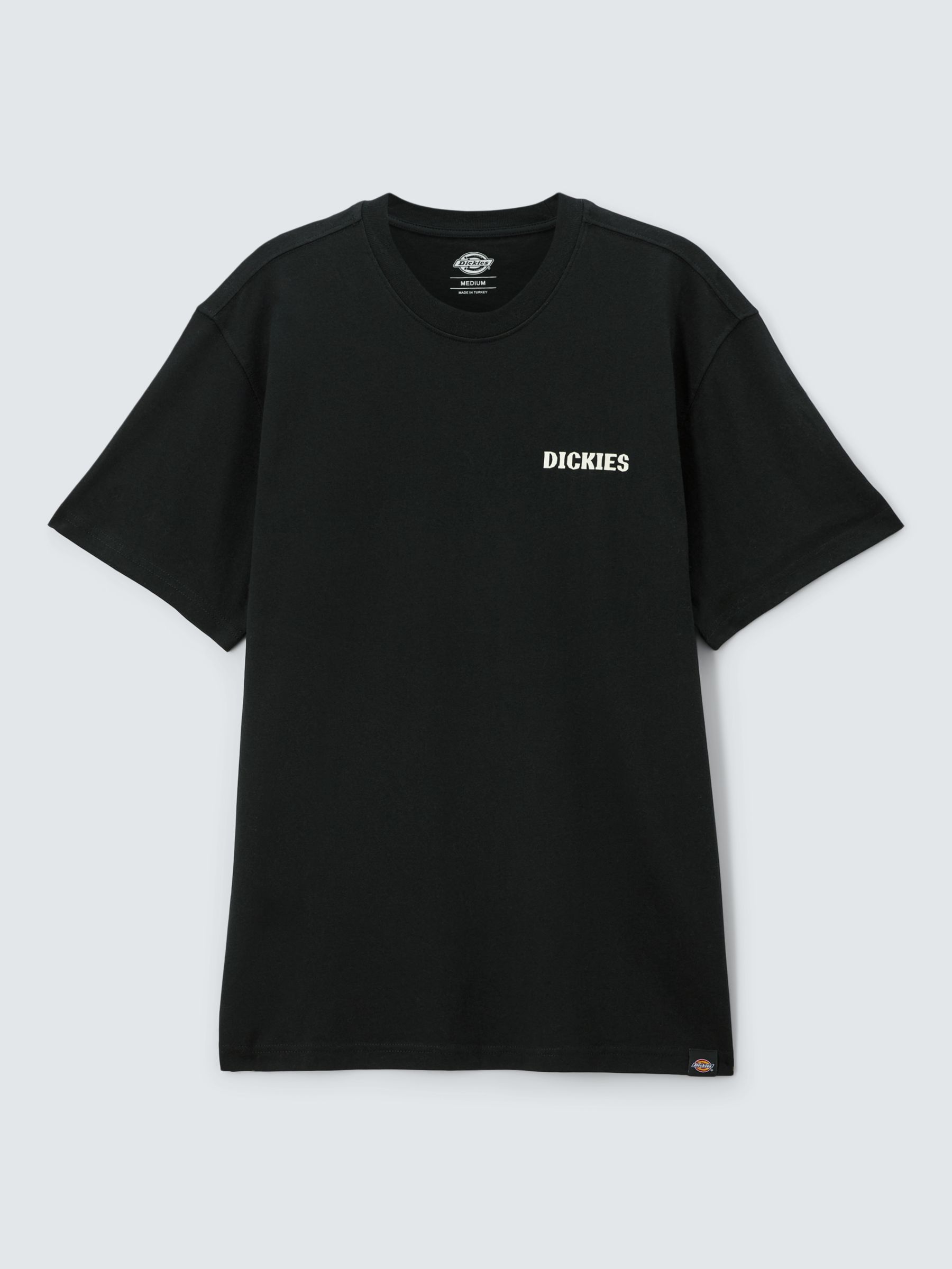 Dickies Hays Short Sleeve T-Shirt, Black at John Lewis & Partners