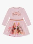 Brand Threads Kids' Disney Princess Nightie, Pink/Multi, Pink/Multi